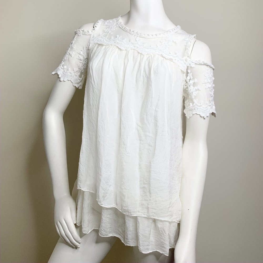 Bellambra embroidered lace blouse